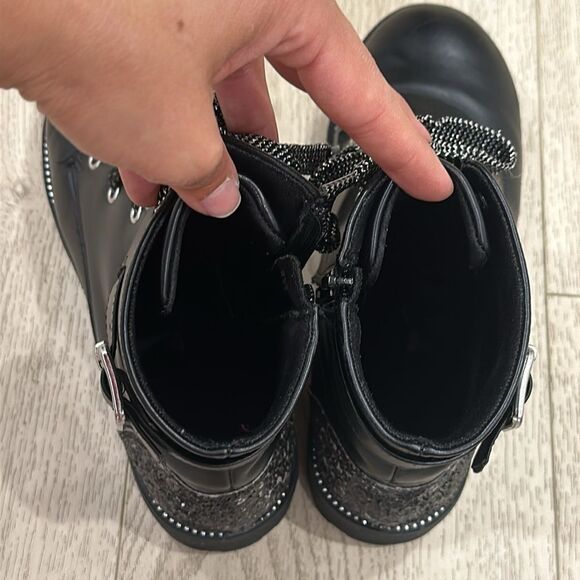 Black Combat boots - Picture 13 of 15